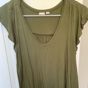 Olive Green Gap T-Shirt